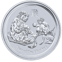 Год Обезьяны: серебряная монета Лунар Австралии $30 / серебро 1 кг, 2016