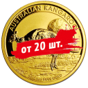 Кенгуру от 20 золотых монет по спеццене: золотая монета $100 долларов Австралии / 1 унция золота