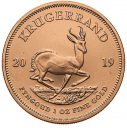 Крюгерранд: золотая монета 31.1 грамма, выпуск с 2010 года по н.в.