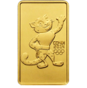 Леопард: талисман Сочи-2014 золото 15.55 гр монета ММД 2011 года