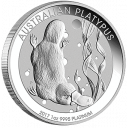 Утконос: платиновые монеты 31.1 гр