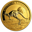 Кенгуру: золотые монеты 31.1 гр до 2010 года выпуска