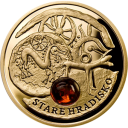 Старе Градиско (Янтарный Путь): золотая монета 13.95 гр