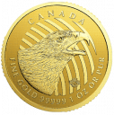 Золотой Орел: золото 31.1 гр монета серии «Зов природы»