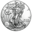 Орел: серебряная монета $1 / серебро 31.1 г, США 2013-2021 гг выпуска