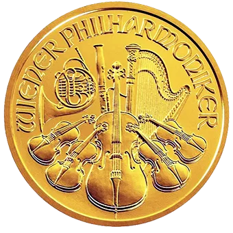 Венская Филармония: золото 31.1 гр до 2013 г выпуска - 1