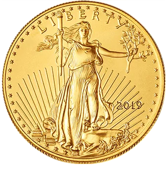 Американский Орел: золотые монеты 31.1 гр выпуска с 2010 г. по н.в. - 1