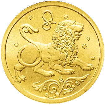 Знаки Зодиака: золотые монеты России, золото 3.11 гр - 1