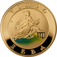 Знаки Зодиака: золотые монеты Армения 2018, золото 7.74 гр - 14
