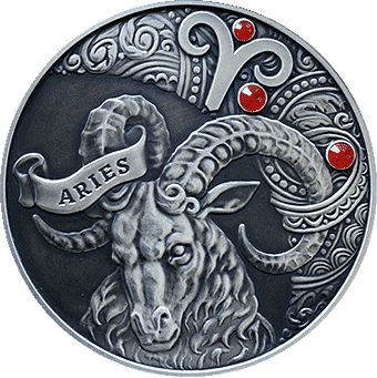 Знаки Зодиака: серебряные монеты 20 рублей Беларусь 2013-2015 гг - 11