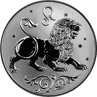Знаки Зодиака: серебряные монеты 2 рубля России / серебро 15.55 грамма, СПМД / ММД 2005 год - 3