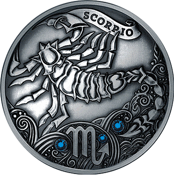 Знаки Зодиака: серебряные монеты 20 рублей Беларусь 2013-2015 гг - 6